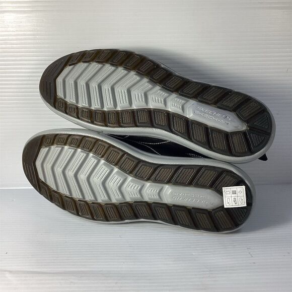 Skechers Men's Skech Air Memory Foam Sneakers Gray Casual Shoes - Picture 5 of 6